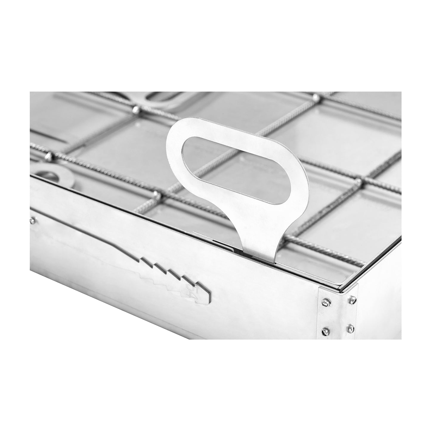 Stainless steel Manhole Cover 500x500x50 BabylonPlast™ EN 124-6