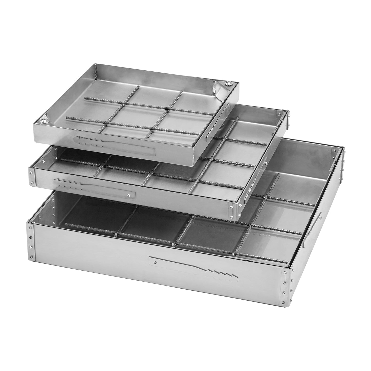 Stainless steel Manhole Cover 300x300x100 BabylonPlast™ EN 124-6
