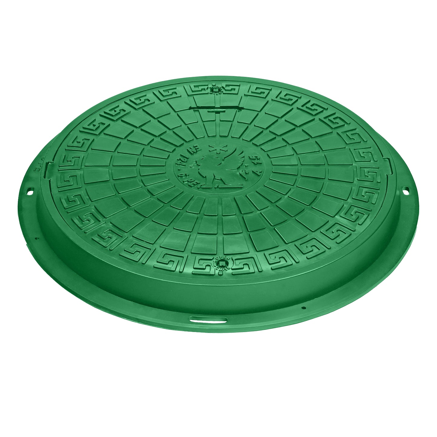 Manhole Cover DN600/750 PE BabylonPlast™ A15 With lock