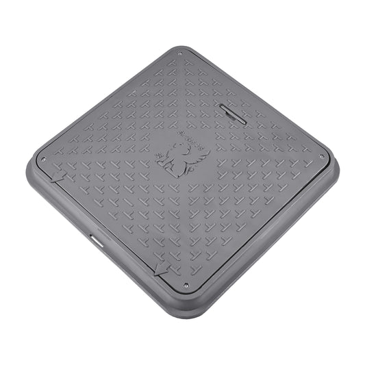 Manhole Cover DN720/600 BabylonPlast™ A15 Square With lock