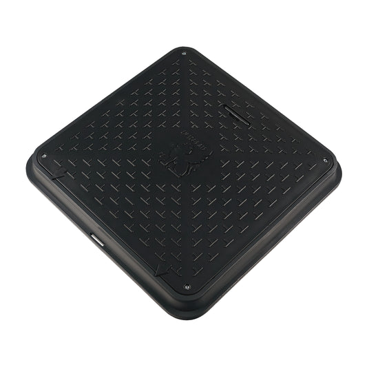 Manhole Cover DN720/600 BabylonPlast™ A15 Square With lock