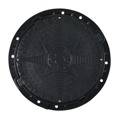 Manhole Cover DN600/800 BabylonPlast™ B125 With lock EN 124