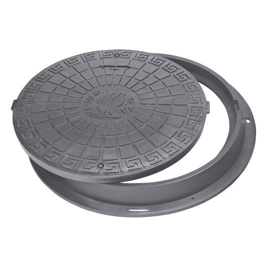 Couvercle de regard DN600/780 PE A15 BabylonPlast™ Verrouillable