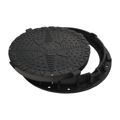 Manhole Cover DN600/800 BabylonPlast™ B125 With lock EN 124