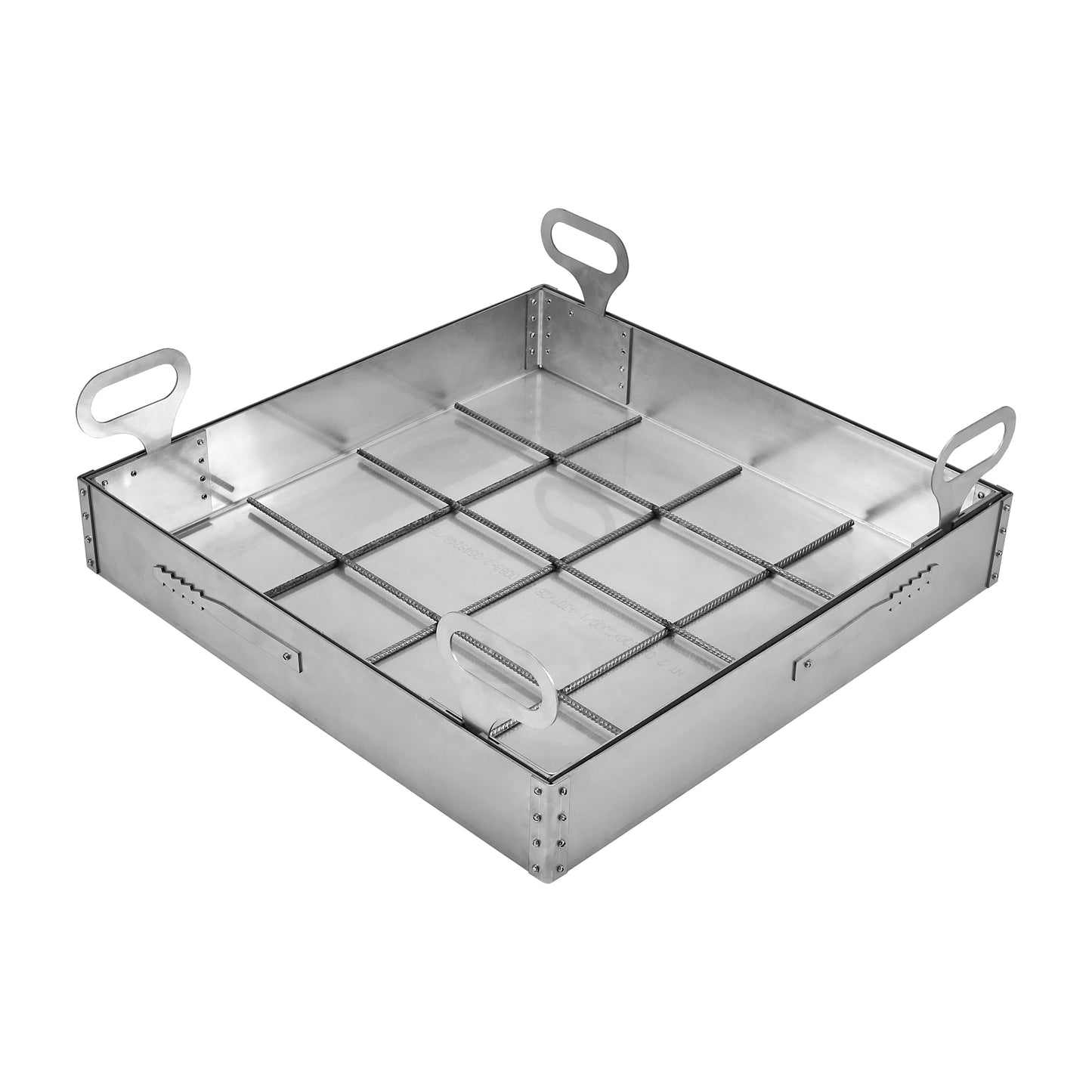 Stainless steel Manhole Cover 300x300x80 BabylonPlast™ EN 124-6