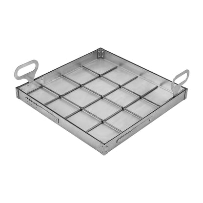 Stainless steel Manhole Cover 300x300x50 BabylonPlast™ EN 124-6